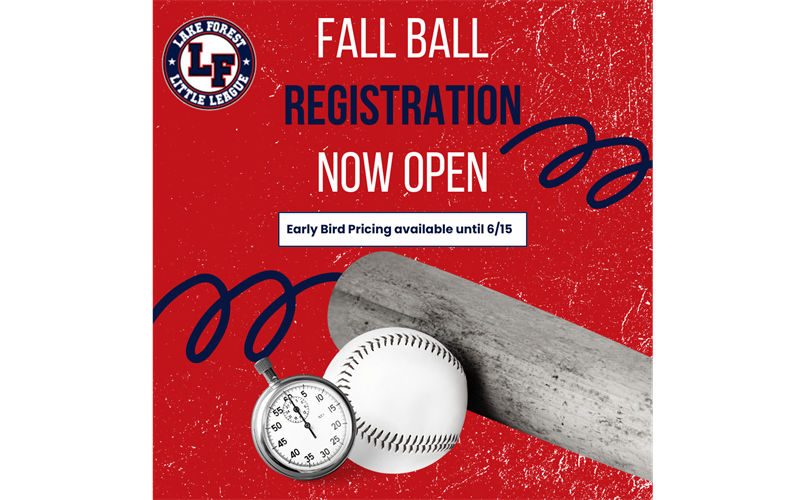 Fall Ball Registration Now Open! 