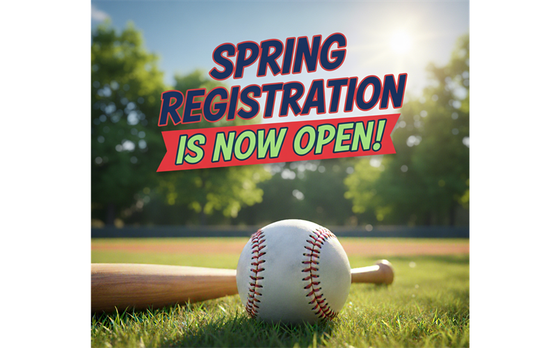 Spring 2026 Registration Now Open! 