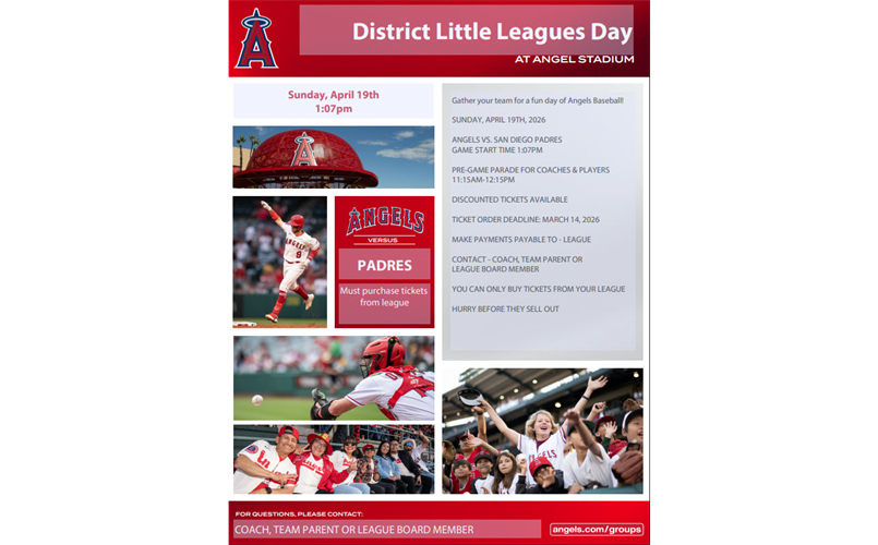 Save the Date - Angels Day 4/19/26