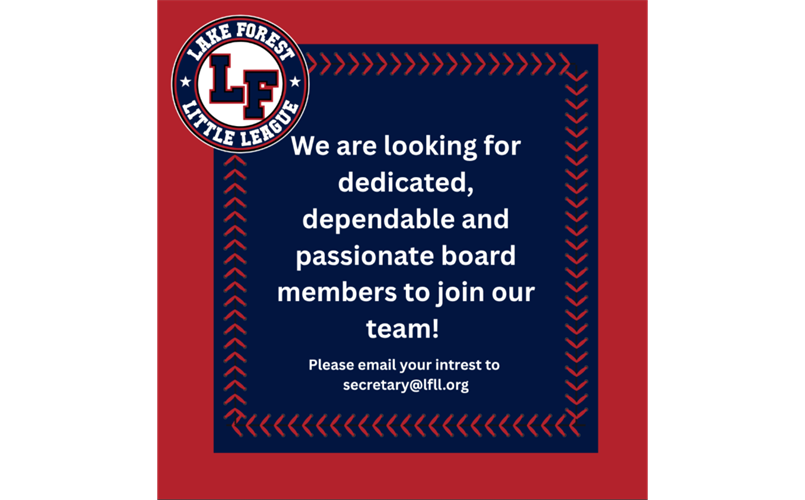 We're looking for board members! 
